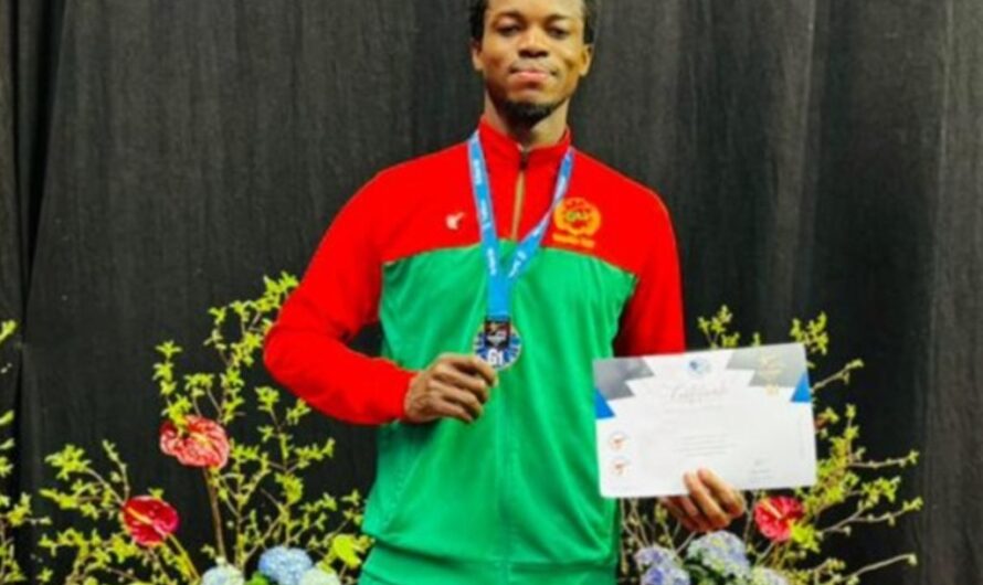 Taekwondo : Nouvelle performance pour le burkinabè Fayçal Sawadogo à l’Open international de Tallin