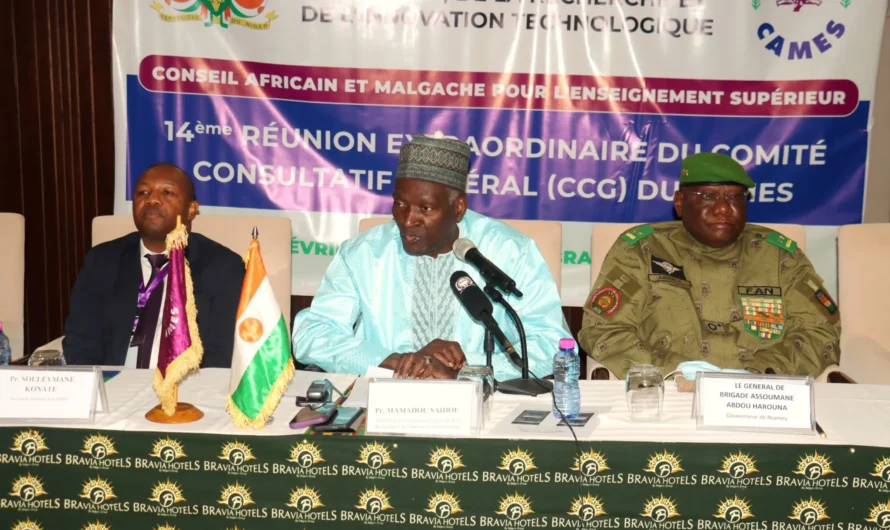 Niger : 14e réunion extraordinaire du Comité Consultatif Général(CCG) du CAMES, un engagement pour l’intégration académique.